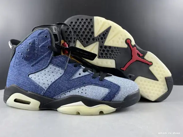 Rep Jordan Air Washed 6 Denim CT5350-401 0529